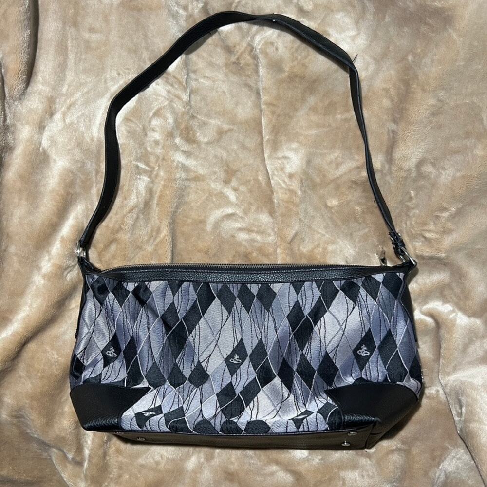 Vivienne Westwood Argyle Tartan Shoulder Messenger Bag